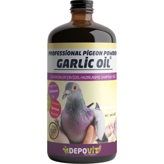 Depovit Garlic Oil (Sarımsak Yağı) 380ML