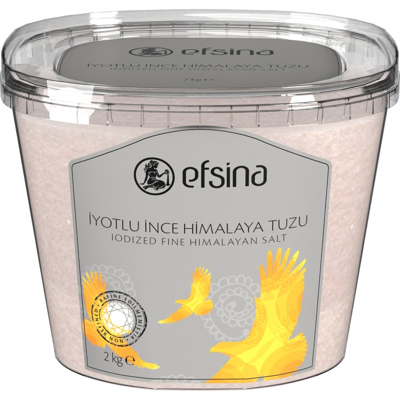 Efsina 2 KG İYOTLU İNCE HİMALAYA TUZU