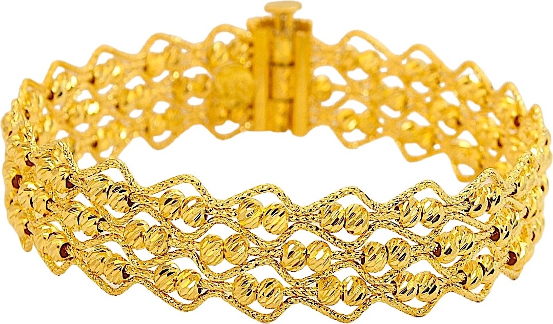 Cigold Taşsız Kelepçe 22 Ayar Altın 23.70 gr OA-C15801027595