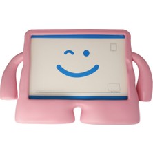 Bilişim Aksesuar iPad 9.7 (2018) Kılıf Karakter Tablet Silikon - Açık Pembe