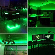 Tek Çipli Iç Mekan Şerit LED -5- Metre Yeşil Renk