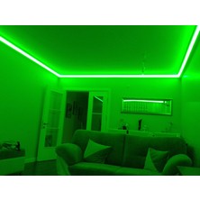 Tek Çipli Iç Mekan Şerit LED -5- Metre Yeşil Renk