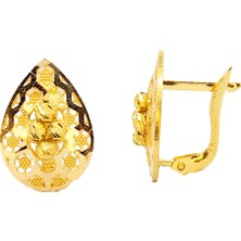 Cigold Taşsız Küpe 22 Ayar Altın 3.68 gr OA-C1TB01028020