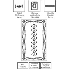 Ruglod Makinede Yıkanabilir Kaymaz Taban Leke Tutmaz Salon Halısı Mutfak Halısı Ve Yolluk