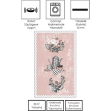 Ruglod Makinede Yıkanabilir Kaymaz Taban Leke Tutmaz Mutfak Halısı Ve Mutfak Yolluk