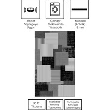 Ruglod Makinede Yıkanabilir Kaymaz Taban Leke Tutmaz Salon Halısı Mutfak Halısı Ve Yolluk