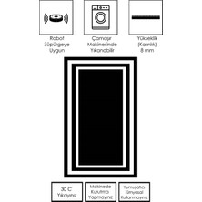 Ruglod Makinede Yıkanabilir Kaymaz Taban Leke Tutmaz  Salon Halısı Mutfak Halısı Ve Yolluk
