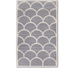 Bluenity Pearl Doğal Pamuklu Banyo Kilim Seti