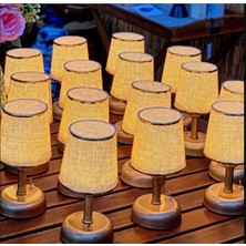 Riolight  Retro,rustik,vintage Ledli Pilli Restorant,odalar,oteller,cafeler Için Abajur Gece Lambası