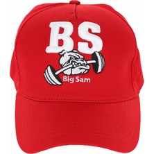 Big Sam Kırmızı Spor Şapka Big Sam 704