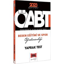 Benim Hocam Yayınları Yargı 2023 KPSS ÖABT Beden Eğitimi Öğretmenliği ve Spor Öğretmenliği Yaprak Test