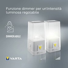 Kamp Lambası, Led, Outdoor Ambiance L10 Kamp Feneri, Kısma Fonksiyonlu ve Farklı Renk Modlu, Kamp Lambası, 3 x Aa Pilli, Balık Tutma, Dış Mekan, Elektrik Kesintisi, Acil Durum