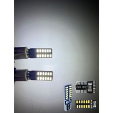 Beyaz 24 LED T10 Park Ampulü, Plaka, Tavan, Iç Ortam Aydınlatma Dipsiz LED Ampül 24 Ledli