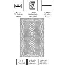 Makinede Yıkanabilir Kaymaz Taban Leke Tutmaz Salon Halısı Mutfak Halısı ve Yolluk