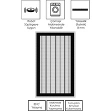 Makinede Yıkanabilir Kaymaz Taban Leke Tutmaz Salon Halısı Mutfak Halısı ve Yolluk
