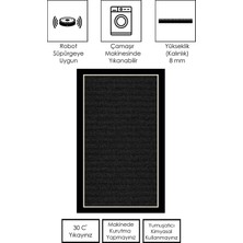 Makinede Yıkanabilir Kaymaz Taban Leke Tutmaz Salon Halısı Mutfak Halısı ve Yolluk