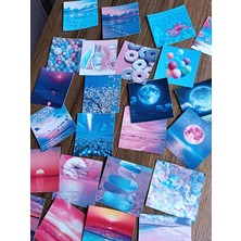 EyER Shoping Kare Desenli Etiket Sticker Bullet Journal Için Uygundur