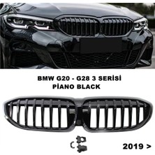 Caraks Bmw G20 3 Serisi Spor Ön Panjur Izgara Böbrek Piano Black 2019 Sonrası 1. Kalite - Caraks