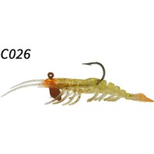 Osaka Caridina Shrimp 7.62CM 6.5g  Silikon Karides