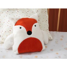 English Home Tilki Polyester Bebe Battaniye 80X110 cm Ekru