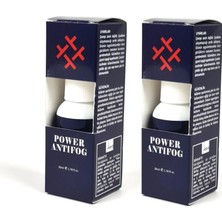 Power Antifog 2'li Buğu Buhar Önleyici Sprey