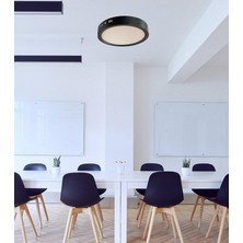 Cata 30W Yuvarlak Sıva Üstü LED Armatür Siyah Kasa Beyaz Işık CT-5238