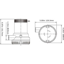 Seaflo Sintine Pompası 2000 Gph 12V