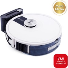 Yui S7 Nomopzone Özellikli Akıllı Robot Vacuum & Mop Süpürge Beyaz(Yui Türkiye Garantili)