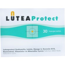 Pharmaser Luteaprotect Balık Yağı Koenzim Q10 Zeaksantin ve Multivitaminler Içeren Takviye Edici Gıda