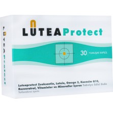 Pharmaser Luteaprotect Balık Yağı Koenzim Q10 Zeaksantin ve Multivitaminler Içeren Takviye Edici Gıda