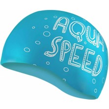 Aqua Speed Swim Cap Kıddıe Mermaid Silikon Bone