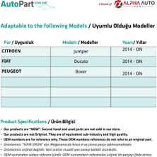  Fiat Ducato, Peugeot Boxer Için Sağ-Sol Ayna Sinyali-Sarı