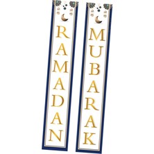 Niazi Ramazan Mübarek Sundurma Işaretli Eid Mübarek Banner Kapalı Festival C Için (Yurt Dışından)