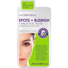 Skin Republic Spots +Blemish Yüz Maskesi 25 ml