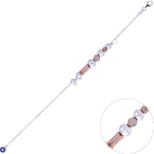 Nusnus Kadın Gümüş Bileklik Zrk 2160 6.3 gr