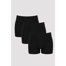 Penti Basic 3'lü Boxer Erkek Renkli Paça Tipi Eğlenceli Desenlerle Konfor Sunar