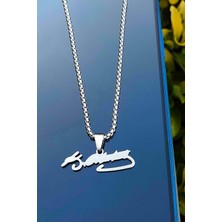 Trend Collection Paslanmaz Çelik Atatürk İmza Kolye