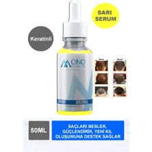 Mono Kozmetik Sarı Saç Bakım Yağı -  ve Saç Yoğunluğunu , Saçı Besler , Keratin