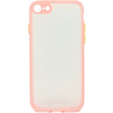 Nettech Apple iPhone 7 Uyumlu Kontrast Renkli Tuş Seri Arka Koruma Kılıf