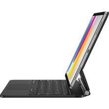 Wiwu iPad Air 10.9 2022 10.nesil Uyumlu Klavyeli Kılıf Touchpad Klavye Aydınlatmalı Wiwu KX005 Keyboard