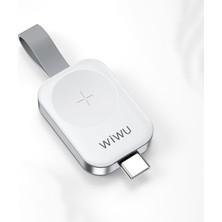 Wiwu M16 Pro Akıllı Saat Mini Wireless Magnetik Şarj Aleti 2.5W