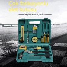 Oloey 16 Parçalı Araç Çift Kullanımlı Bakım Kiti (Yurt Dışından)