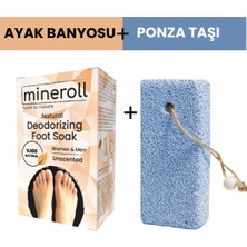 Mineroll Kristal Ayak Banyosu (5 Saşe) & Topuk Taşı (Ponza Taşı)