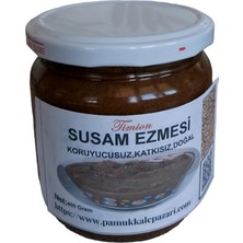 Timion Susam ve Haşhaş  Ezmesi İkili Cam Kavanozda  650 gr Siyah Haşhaş ve 400 gr Susam Ezmesi