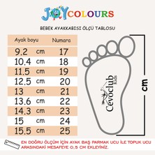 Joy Colours Deri Ortopedik Ilk Adım Ayakkabısı