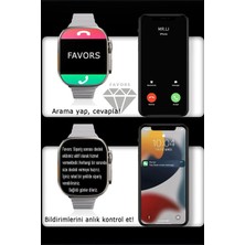 Wearfit Pro Gs 8 Ultra Watch 8 Ultra 49mm Pro Plus Akıllı Saat Android ve Ios Uyumlu Çift Kordonlu