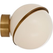 Avonnı AP-60350-1EB Eskitme Kaplama Aplik E14 Metal Pleksi 15 cm