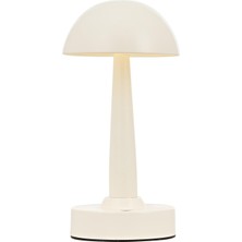 Avonnı ML-64004-BBY Beyaz Boyalı Masa Lambası LED Metal Pleksi 12CM