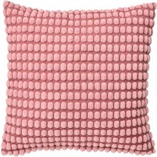 IKEA Kırlent Kılıfı Açık Pembe Renk Meridyendukkan 50X50 Puantiye Temalı Ev Tekstili