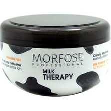 Morfose Milk Therapy Saç Maskesi 500 ml Arındırıcı Etkili Tüm Saçlar İçin Krem Formül